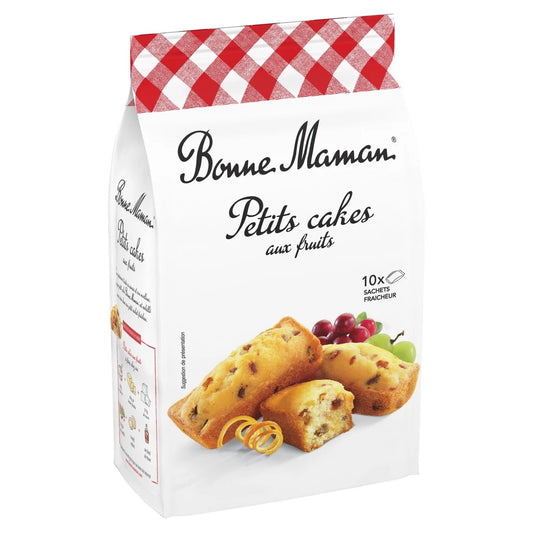 Bonne Maman gâteaux petits cakes aux fruits  300g