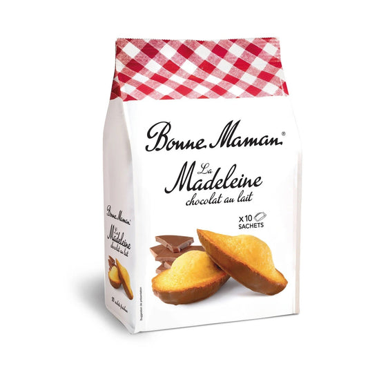Bonne Maman madeleines  nappées chocolat au lait 300g